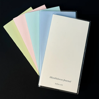 Carnet à spirales personnalisé A5 en cuir rigide, 100 g/m², 50 feuilles lignées, journal, cadeau d'entreprise pour le bureau