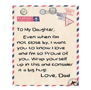 Alla coperta di <span class=keywords><strong>mia</strong></span> <span class=keywords><strong>figlia</strong></span> da papà-incoraggia e ama l'anniversario presente coperta per la festa della mamma alla <span class=keywords><strong>figlia</strong></span> dai regali del papà - Product Image 2