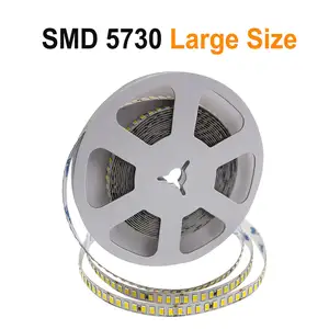 แสง CRI สูง SMD5630 5730 60LEDS แถบ24V 6000K ยืดหยุ่นนำแสงแถบสำหรับแสงในร่ม