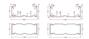 เครื่องขึ้นรูปเหล็กสำหรับชั้นวางของ ระบบจัดเก็บสินค้า  เครื่องขึ้นรูปคานตั้ง คานกล่อง คานขวาง - Product Image 3