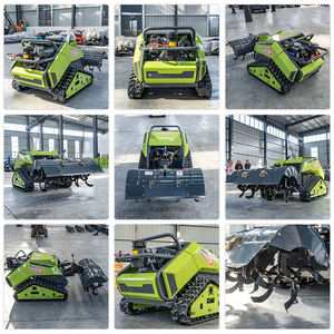 Tondeuse à gazon hybride télécommandée 13 kW de haute qualité, à chenilles, à économie d'énergie, avec extension d'autonomie pour jardin - Product Image 6