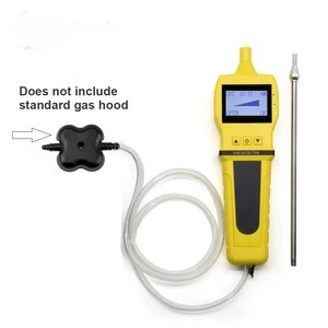 Détecteur de fuite de gaz intelligent industriel HEDAO avec pompe externe numérique, rechargeable et col de cygne - Product Image 1