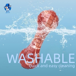 Vente en gros d'os <span class=keywords><strong>de</strong></span> chien indestructibles écologiques personnalisés nettoyage des dents <span class=keywords><strong>de</strong></span> chien en nylon os à mâcher jouets pour aller chercher - Product Image 4