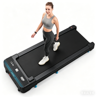 Tapis roulant électrique de bureau MERACH, utilisation à domicile ou au bureau, pliable, cadre en acier, 3,8 MPH, 40 dB, silencieux, portable, écran LED, mini télécommande