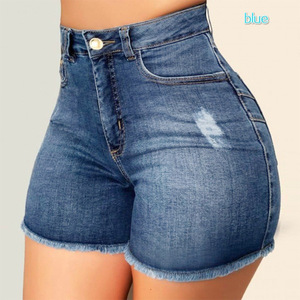 Ropa asequible de moda de de cintura alta de mezclilla corto al por mayor -  Alibaba.com