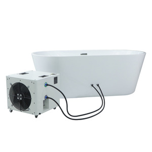 Bañera de Hielo Portátil de 60 Galones, Redonda, de PVC, para 1 Persona, Recuperación Deportiva, con Enfriador de 1HP, para Terapia de Baño de Hielo para Adultos - Product Image 2