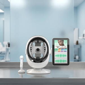 Analyseur de peau facial AI, technologie d'imagerie spectrale 9 spectres, capture en un clic, analyse de la texture de la peau en 3D, appareil d'analyse de la couverture cutanée pour salon. - Product Image 1