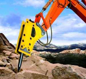 مطرقة الكسارة الهيدروليكية الثقيلة للحفارات وهدم البناء - Product Image 6