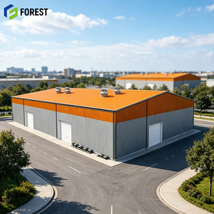 Edificio de Almacenamiento con Estructura de Acero Resistente a la Corrosión, Almacén Modular Industrial Personalizado, Contratista de Estructuras Prefabricadas - Product Image 1