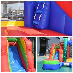 บ้านลมเป่าลมเชิงพาณิชย์ ทำจาก PVC หนา 0.55 มม. ปราสาทลมเป่าลม บ้านลมสำหรับเด็ก - Product Image 4