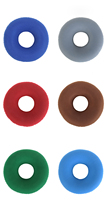 Coussin gonflable à anneau siège 18 pouces chaise de bureau à domicile fauteuil roulant coussin gonflable rond coussin de beignet portable oreiller