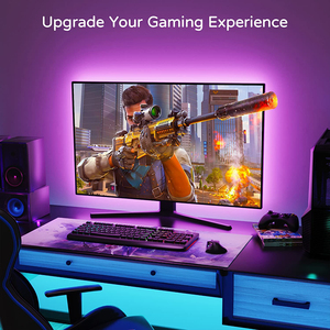 Dải Đèn <span class=keywords><strong>LED</strong></span> 5050 <span class=keywords><strong>RGB</strong></span> Đèn Nền TV Đồng Bộ Hóa Với Màn Hình HD MI TV Đèn Nền TV <span class=keywords><strong>LED</strong></span> Có Ứng Dụng Điều Khiển - Product Image 6