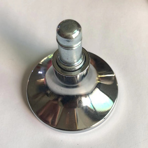 Rueda Fija de Aleación Kozo de 55-60 mm para Muebles y Sillas, Color Plata y Oro, Duradera - Product Image 1