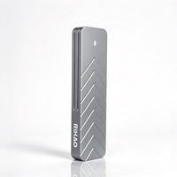 Boîtier SSD M.2 NVMe 10 Gbps USB 3.2 Gen 2 Type-C RTL9210CN en aluminium avec dissipation thermique pour disque dur externe