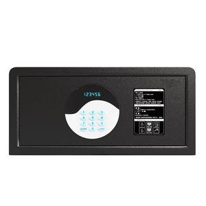 New Style Smart Fireproof Steel Safety Deposit <strong>Box</strong> with <strong>Electronic</strong> &amp; Key <strong>Lock</strong> - Product Image 1