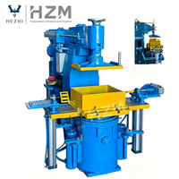 Machine de moulage par compactage de sable vert à moules rotatifs hydrauliques automatiques pour fonderie - Prix