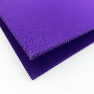 Porte-menu en cuir violet en gros avec reliure à vis, couverture de menu personnalisée pour restaurants et bars - Product Image 5