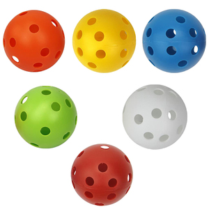 Bolas de entrenamiento deportivo huecas, bola de plástico de <span class=keywords><strong>Golf</strong></span>, flujo de aire perfecto para uso en interiores y exteriores - Product Image 5