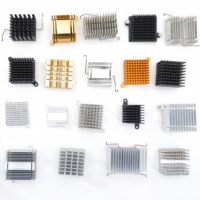 Refroidissement efficace pour GPU, CPU, puce IC, VRAM, VGA, RAM – Dissipateur thermique personnalisé en aluminium et acier inoxydable pour semi-conducteurs, usinage EDM et CNC