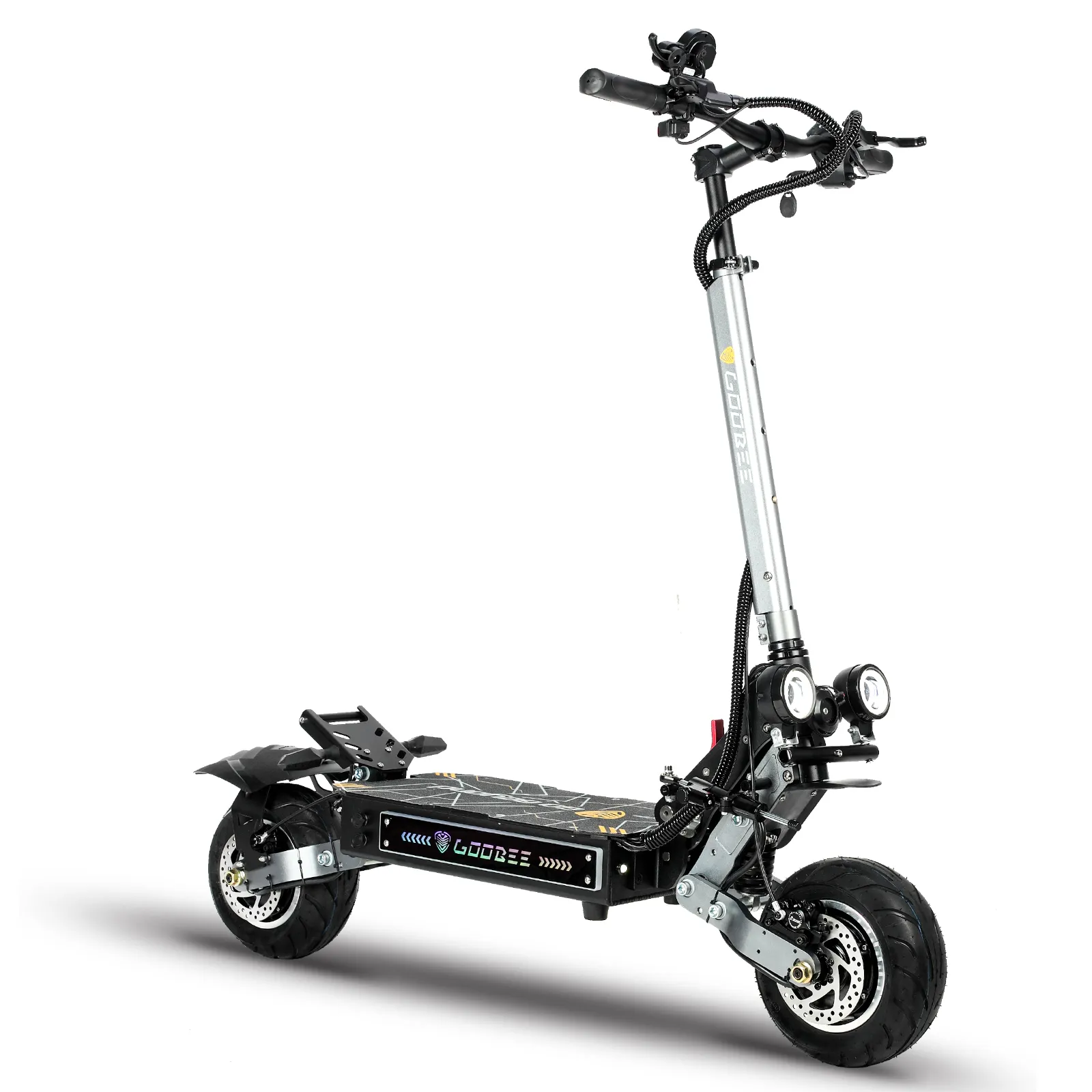 ZO01 PRO Gelände-Elektro-Scooter dicke Reifen 2-Rad, USA Lager 6000 W Motorrad-Scooter Hochgeschwindigkeits-Elektro-Scooter für Erwachsene