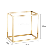 Présentoir Carré en Céramique Blanche pour Desserts, Ensemble de Présentoirs Cubiques pour Buffet, Supports à Gâteaux pour Mariages