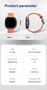 Nuovo Arrivo 2026 Ingrosso S7 Ultra Watch 7 Smartwatch Sportivo 1.52\" Frequenza Cardiaca BT Musica Chiamate Pagamenti Orologio Smart Ultra alla Moda - Product Image 3