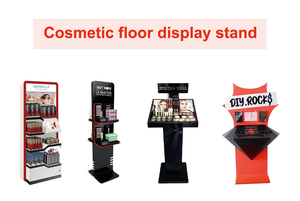 Truy cập hàng đầu sang trọng dẫn ánh sáng Acrylic nước hoa son môi hiển thị đứng mỹ phẩm hiển thị cho triển lãm - Product Image 6