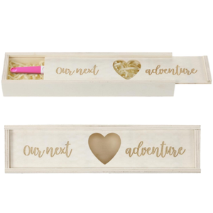 Idées surprises Porte-test Boîte à cadeaux Boîte à souvenirs Annonce <span class=keywords><strong>de</strong></span> grossesse Boîte <span class=keywords><strong>de</strong></span> test <span class=keywords><strong>de</strong></span> grossesse en bois personnalisée - Product Image 2