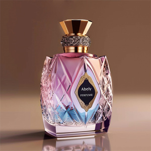 <span class=keywords><strong>Perfume</strong></span> azul Rectangular blanco mate claro esmerilado de 85Ml, botellas de fragancia translúcidas negras de 100Ml, vidrio de <span class=keywords><strong>Perfume</strong></span> con embalaje - Product Image 5