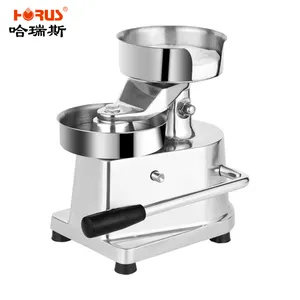Horus HR-150 Stainless Steel Labor Saving Manual Hamburger Machine Forming For Commercial Use