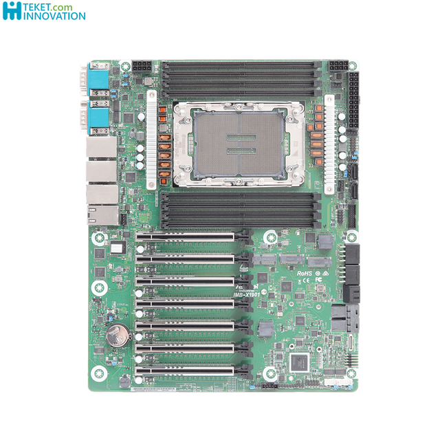 ASRock IMB-X1901 Industrial ATX Motherboard LGA4710 Intel Xeon 6700E-series ECC RDIMM/RDIMM-3DS DDR5 6400 MHz 5 X RJ-45