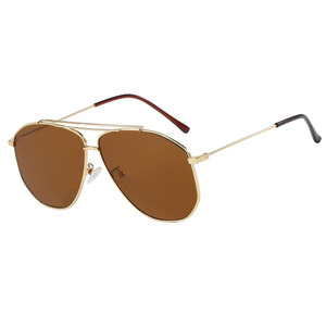 9835 Nuevas Gafas de Sol de Diseño para Mujer, Modernas, de Lujo, Clásicas, con Marco Metálico de Doble Viga, Estilo Vintage, Personalizadas, 2025 - Product Image 5