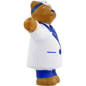 <span class=keywords><strong>Médecin</strong></span> Ours Balle Anti-Stress Écologique Doux Anti-Stress Ours Brun Animal Balle Anti-Stress Pour La Promotion - Product Image 3
