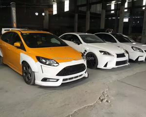 Kit Carrozzeria per <span class=keywords><strong>Ford</strong></span> Focus ST: <span class=keywords><strong>Paraurti</strong></span> <span class=keywords><strong>Anteriore</strong></span>, <span class=keywords><strong>Paraurti</strong></span> Posteriore, Parafanghi Larghi, Alettone Posteriore - Product Image 3