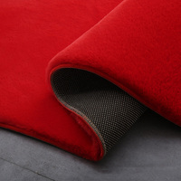 Tapis et moquette en fausse fourrure de lapin moelleuse, modernes et durables, très vendus en Chine pour le salon