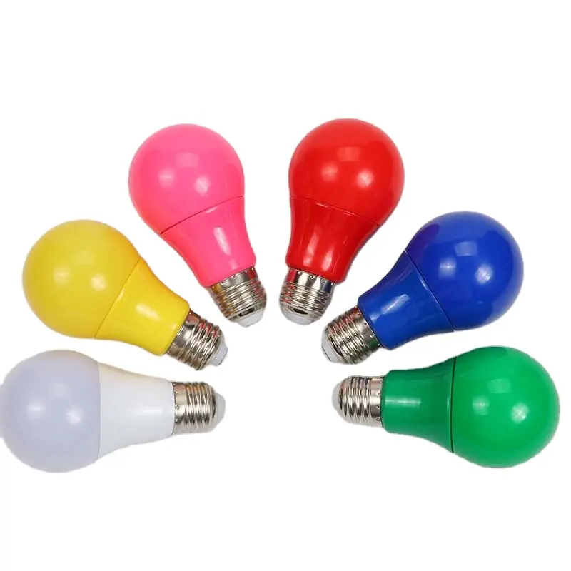 Illuminazione natalizia G45 E27 5w lampada a forma di globo multicolore mini lampadina a festone a LED