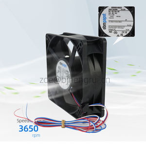 Ventilador axial de refrigeración con rodamiento de bolas ebmpapst 4414/2N-522 DC 119x119x38mm 24V DC 3650rpm 205m/h 9293510522 - Product Image 3