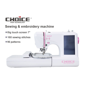 Máquina de Coser Doméstica Portátil GC-ES5, Mini Máquina de Coser Eléctrica con Patrones de Bordado - Product Image 1