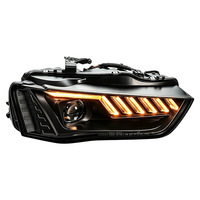 Pour Audi A4L B8.5 2013-2016, ensemble de phares LED, mise à niveau style B9.5, clignotants séquentiels, projecteur de phare