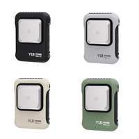 Kipas Pinggang Portabel Logo Kustom Pendingin Es dengan Klip Sabuk 10000mAh USB Isi Ulang untuk Hadiah Promosi Berkemah di Luar Ruangan