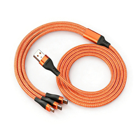 Kabel USB-C Nylon Braided Langsung dari Pabrik, Tipe-C PD 3.1 60W Pengisian Cepat untuk Laptop Tablet Ponsel, Kawat Tembaga, Sinkronisasi Data 480Mbps