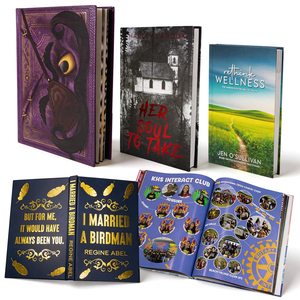 Servizi di Stampa Libri con Copertina Rigida Personalizzata, Autopubblicazione di Romanzi con Bordi Spruzzati, Sovraccoperta e Bordi Stampati per Collezioni - Product Image 1
