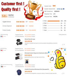 Profession elles, hochwertiges Mauspad Benutzer definiertes Logo Umwelt freundliche Gummi-Schreibtisch matte Personal isiertes Mauspad - Product Image 6