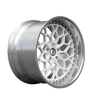 Cerchi in Lega Forgiati Concavi Cromati in 2 Pezzi da 26 Pollici, Cerchioni Cromati da 26 Pollici Adatti per Riferimento ai Disegni di Design Forcato - Product Image 2