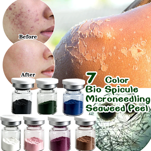 R Natürliche Algen-Peeling <span class=keywords><strong>Bio</strong></span>-Spicule Spongilla Spicules | Anti-Aging Akne- und Pigmentflecken-Entferner | Spa Hydrolysierter Schwamm Mikro-Algen-Peeling - Product Image 1