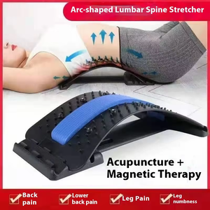 Masseur de Traction d'étirement <span class=keywords><strong>lombaire</strong></span> correcteur <span class=keywords><strong>lombaire</strong></span> de la colonne vertébrale coussin couché masseur d'acupuncture pour la hernie discale de la taille - Product Image 2