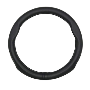 Housse de volant en cuir respirante à 3 branches pour Toyota, toutes saisons, pièce intérieure de luxe pour voiture - Product Image 1