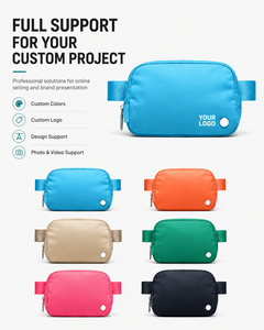 Nouvelle Arrivée Tendance Sac Banane Unisexe en Nylon avec Fermeture Éclair et Fermoir pour Course, Activités de Plein Air et Marche, Étanche - Product Image 5