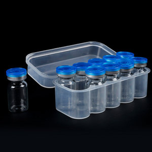 Lọ hộp 3ml/5ml/7ml/10ml/20ml bột đông khô hộp PP Pet vaccine với nắp nhựa trong suốt bao bì hộp bán buôn - Product Image 2