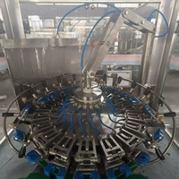 Machine de lavage et de rinçage de bouteilles en verre entièrement automatique à grande vitesse de type rotatif pour le lait, le jus, l'eau, les liquides buvables et les sirops